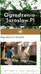 Mobile Screenshot of ogrodzenia-jaroslaw.pl