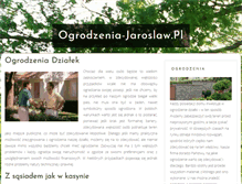 Tablet Screenshot of ogrodzenia-jaroslaw.pl